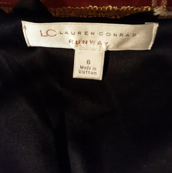 NWOT LC Lauren Conrad Runway Hi Lo Floral Maxi - Picture 4 of 8